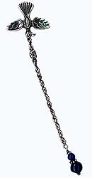 Sterling silver and Lapis Lazuli pendulum